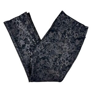 RETRO Snakeskin‎ Print High Waist Pants Women's Size 10 Trousers Insight Y2K